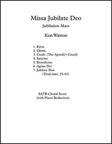 Missa Jubilate Deo SATB Vocal Score cover